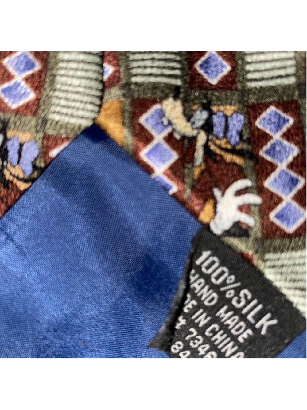Men's Official Disney Mickey Mouse & Friends Lot of 4 Silk Ties - Picture 7 of 7